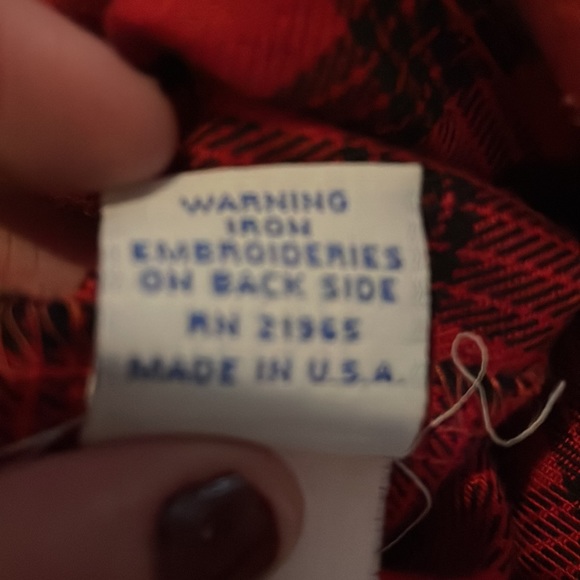 Christmas Plaid Overalls with Embroidery - Picture 6 of 6